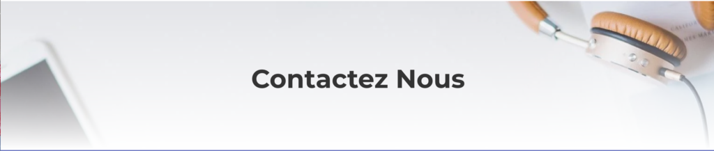 contactez nous